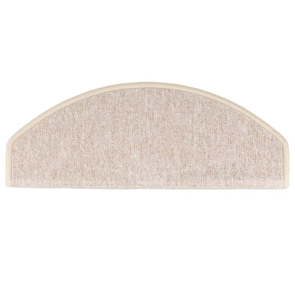 Trapmatten 10 st 65x24x4 cm Taupe Halfrond Groot – afbeelding 4