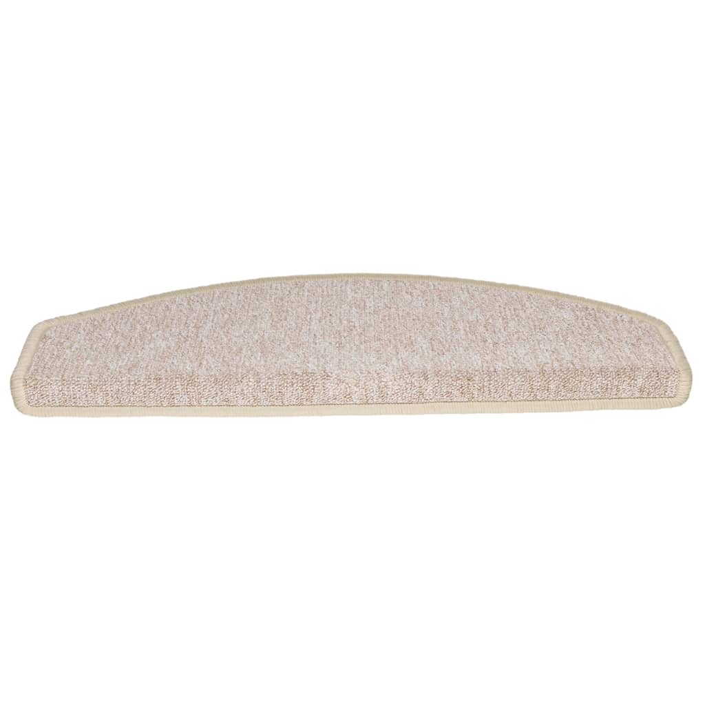 Trapmatten 10 st 65x24x4 cm Taupe Halfrond Groot – afbeelding 5