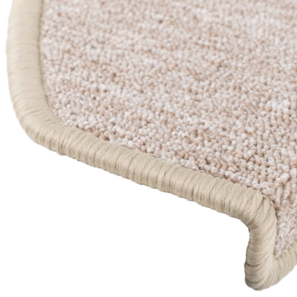 Trapmatten 10 st 65x24x4 cm Taupe Halfrond Groot – afbeelding 7