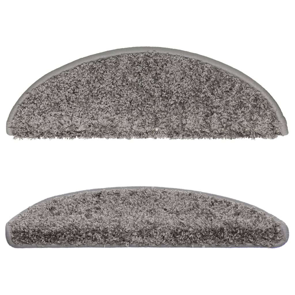 Trapmatten 10 st 56x17x3 cm Grijs Halfrond – afbeelding 4