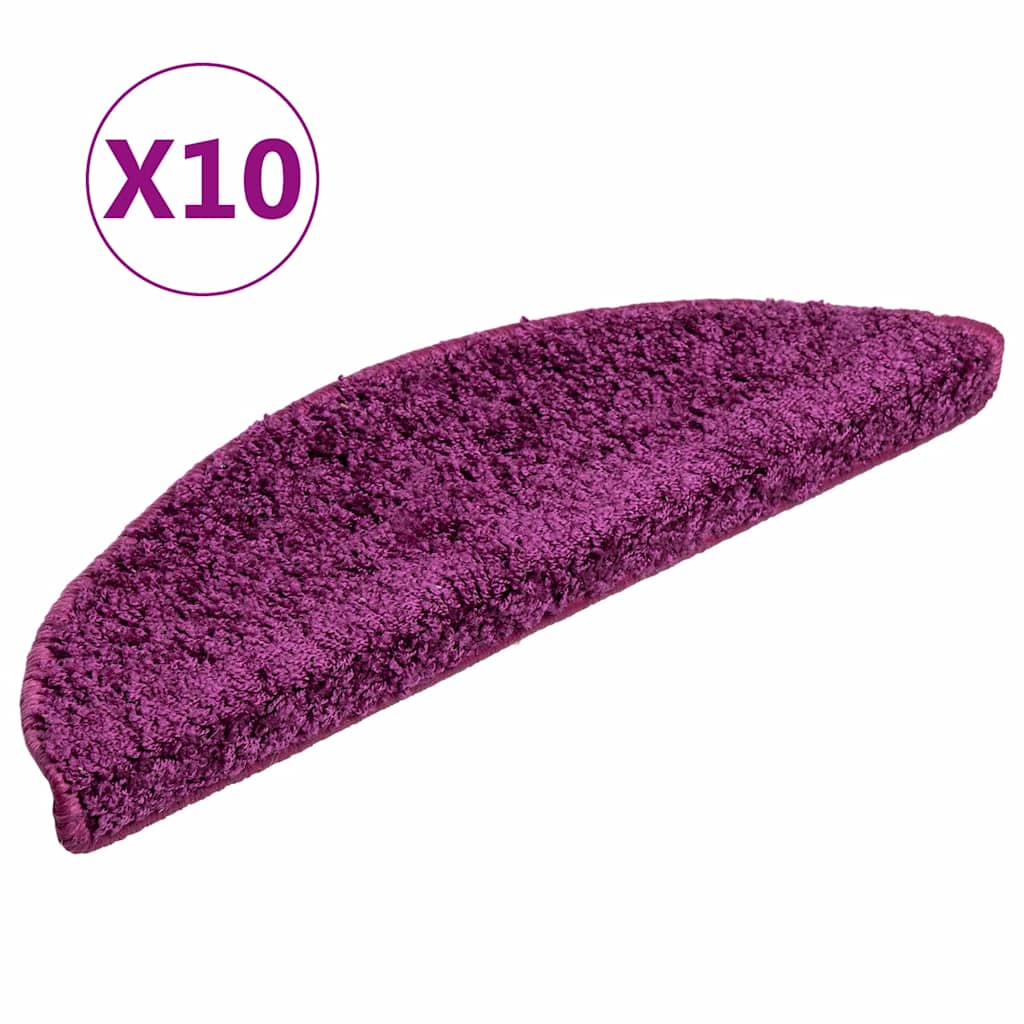 Trapmatten 10 st 56x17x3 cm Violet Halfrond – afbeelding 2