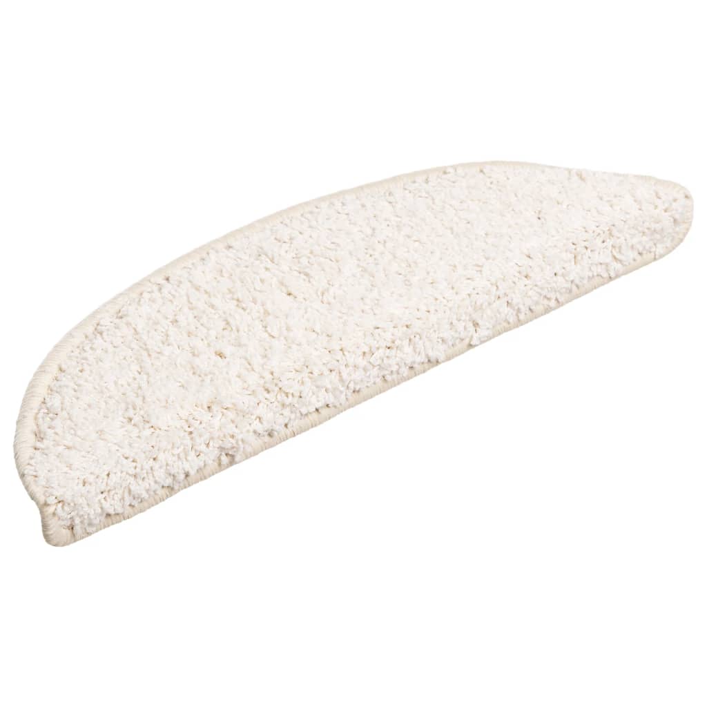 Trapmatten 10 st 56x17x3 cm Wit Halfrond – afbeelding 3