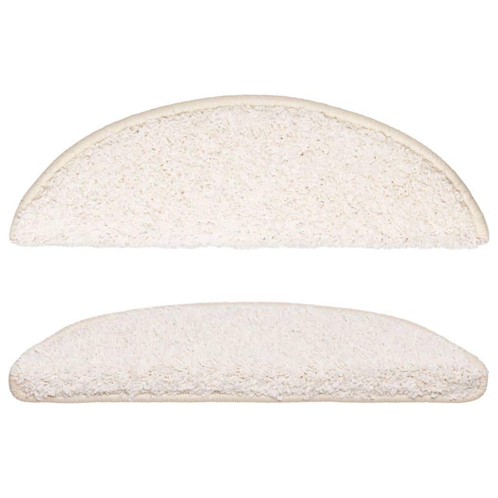 Trapmatten 10 st 56x17x3 cm Wit Halfrond – afbeelding 4