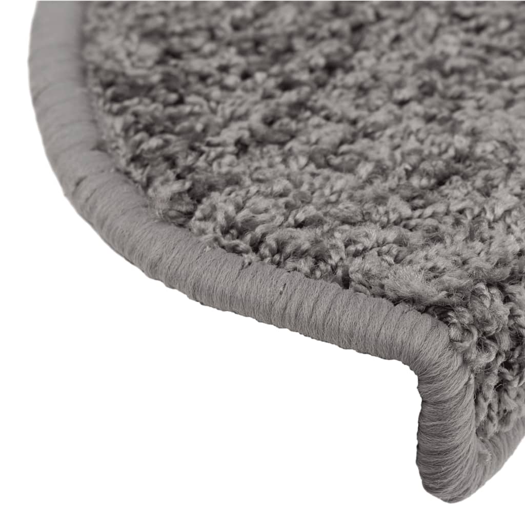 Trapmatten 10 st 65x21x4 cm Grijs Halfrond Groot – afbeelding 7