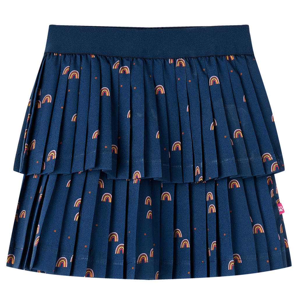 Kinderrokje 128 marineblauw – afbeelding 1