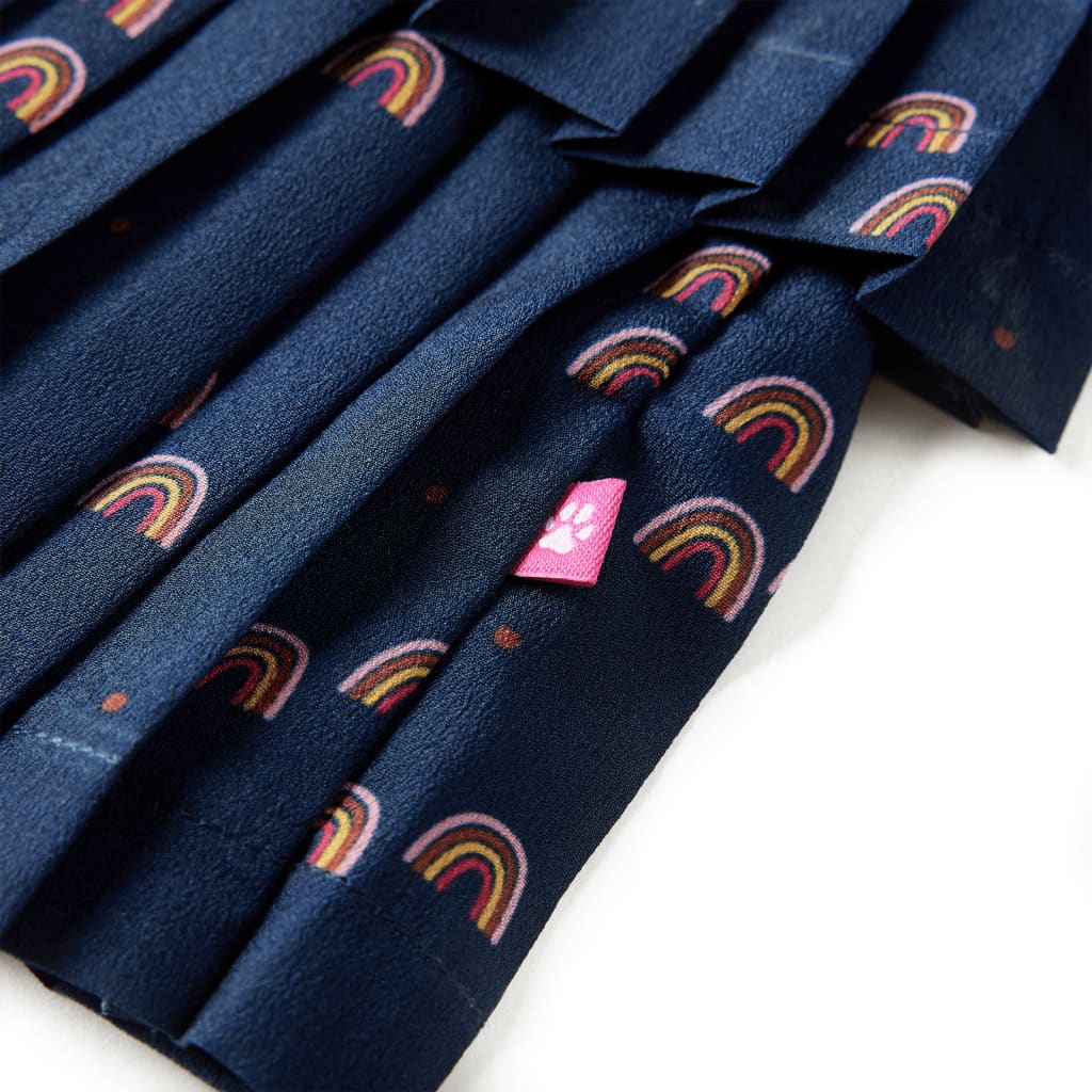 Kinderrokje 128 marineblauw – afbeelding 4