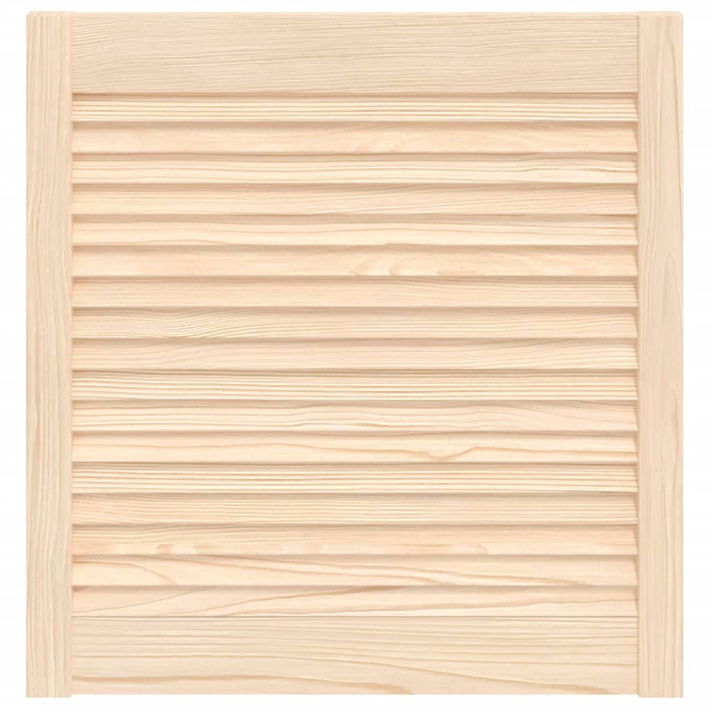 Kastdeur met lamellen 61,5x59,4 cm massief grenenhout – afbeelding 2