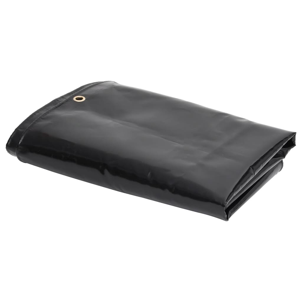 Zeildoek 650 g/m² 1,5x20 m Zwart