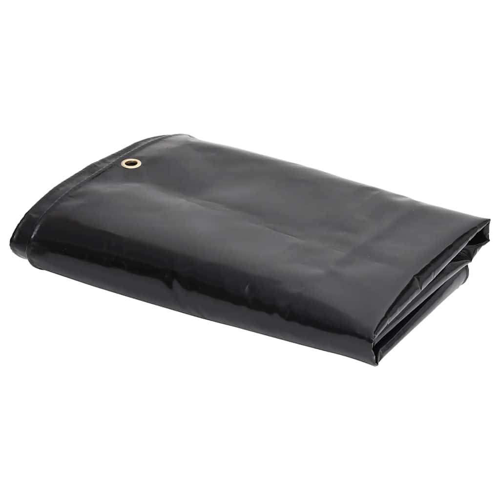 Dekzeil 650 g/m² 3,5x2,55 m zwart – afbeelding 1