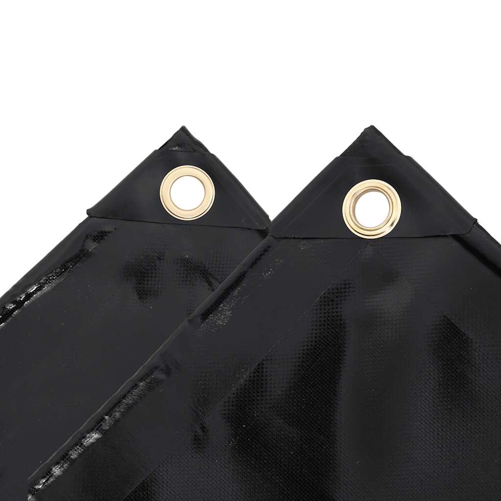 Dekzeil 650 g/m² 3,5x2,55 m zwart – afbeelding 3