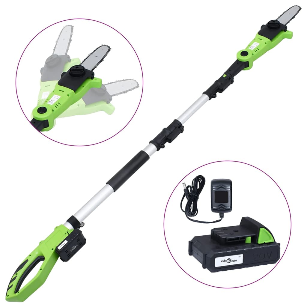Accutakkenschaar met accu 20 V 1500 mAh Li-ion – afbeelding 1
