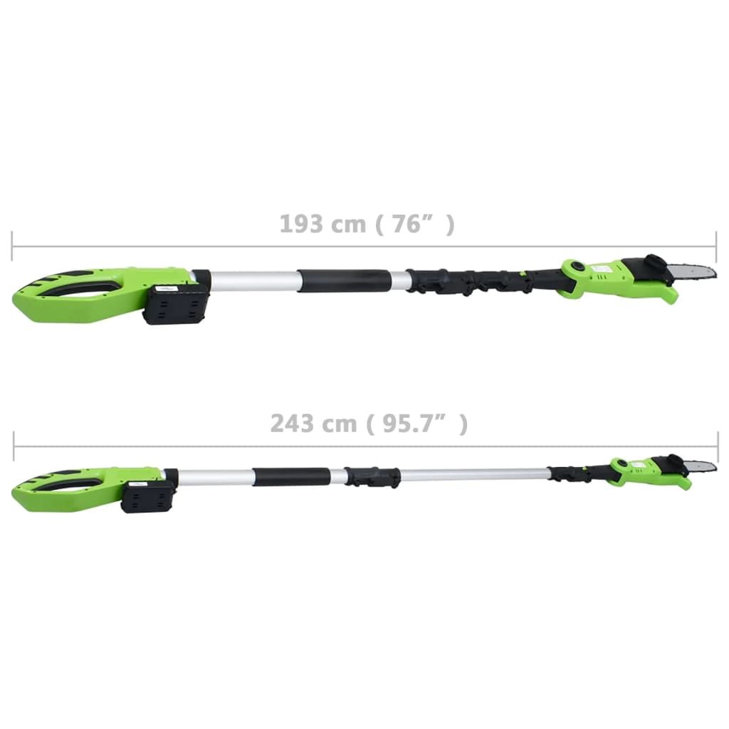 Accutakkenschaar met accu 20 V 1500 mAh Li-ion – afbeelding 7