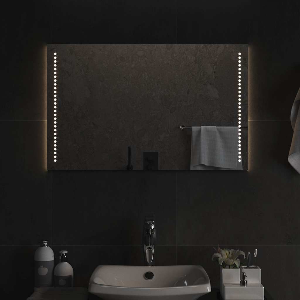Badkamerspiegel LED 80x50 cm