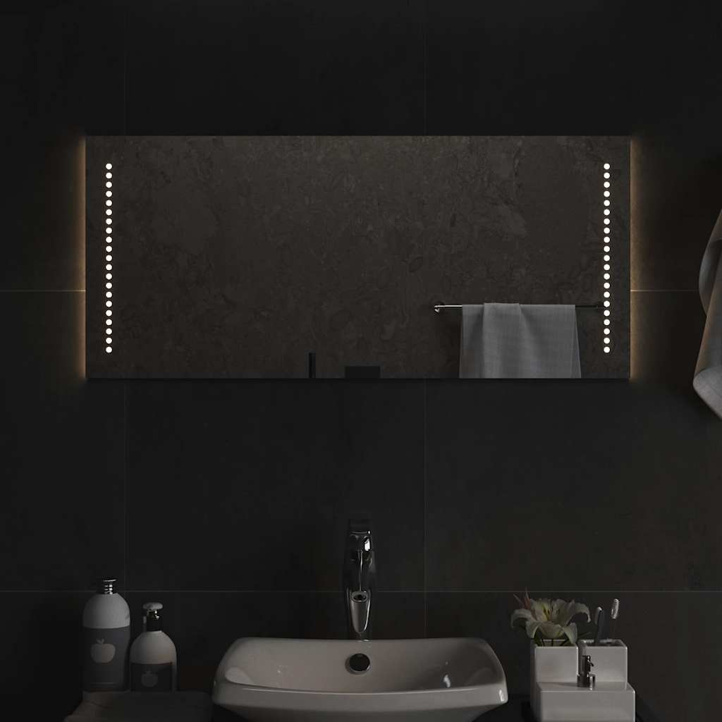 Badkamerspiegel LED 90x40 cm – afbeelding 1