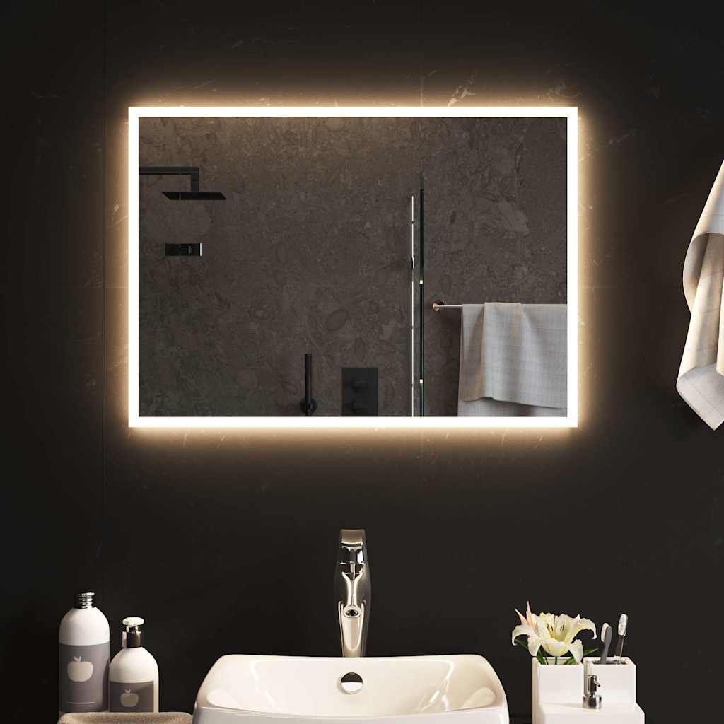 Badkamerspiegel LED 70x50 cm