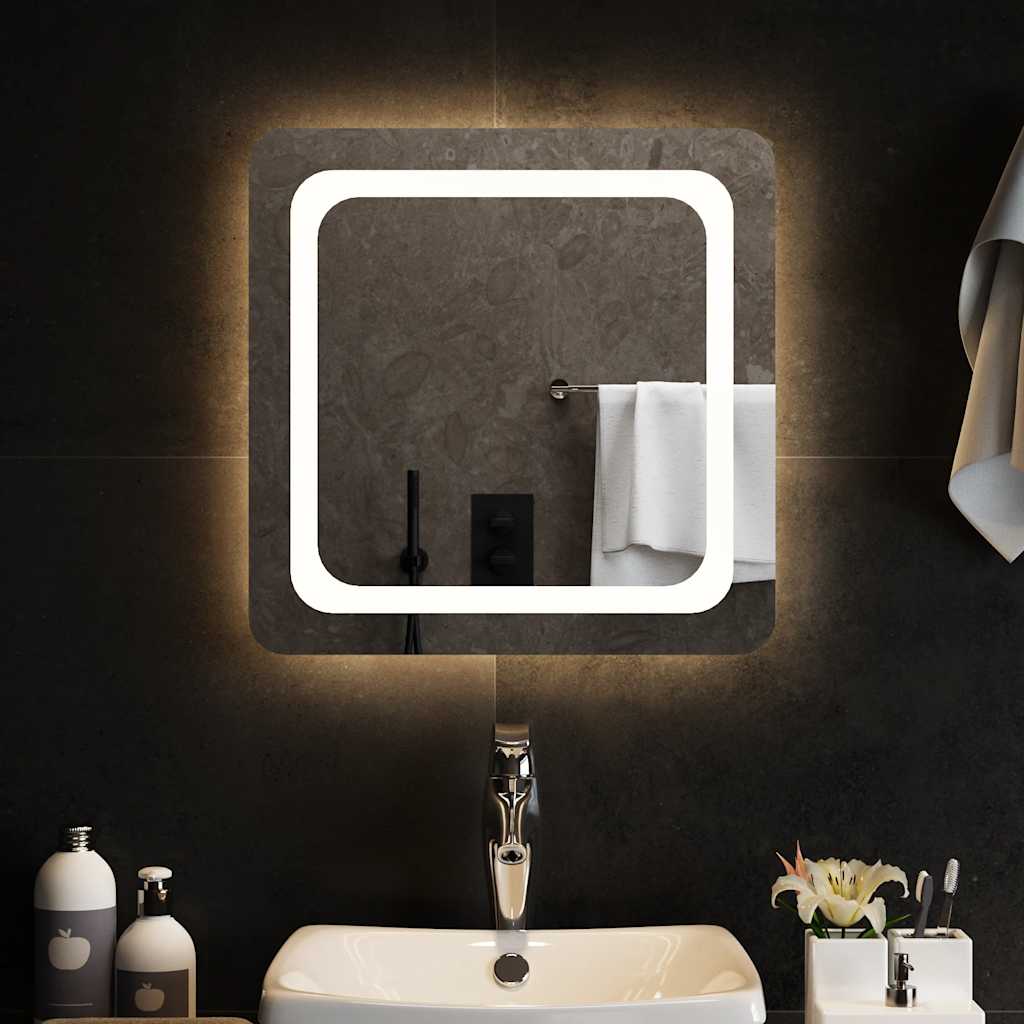 Badkamerspiegel LED 50x50 cm – afbeelding 1