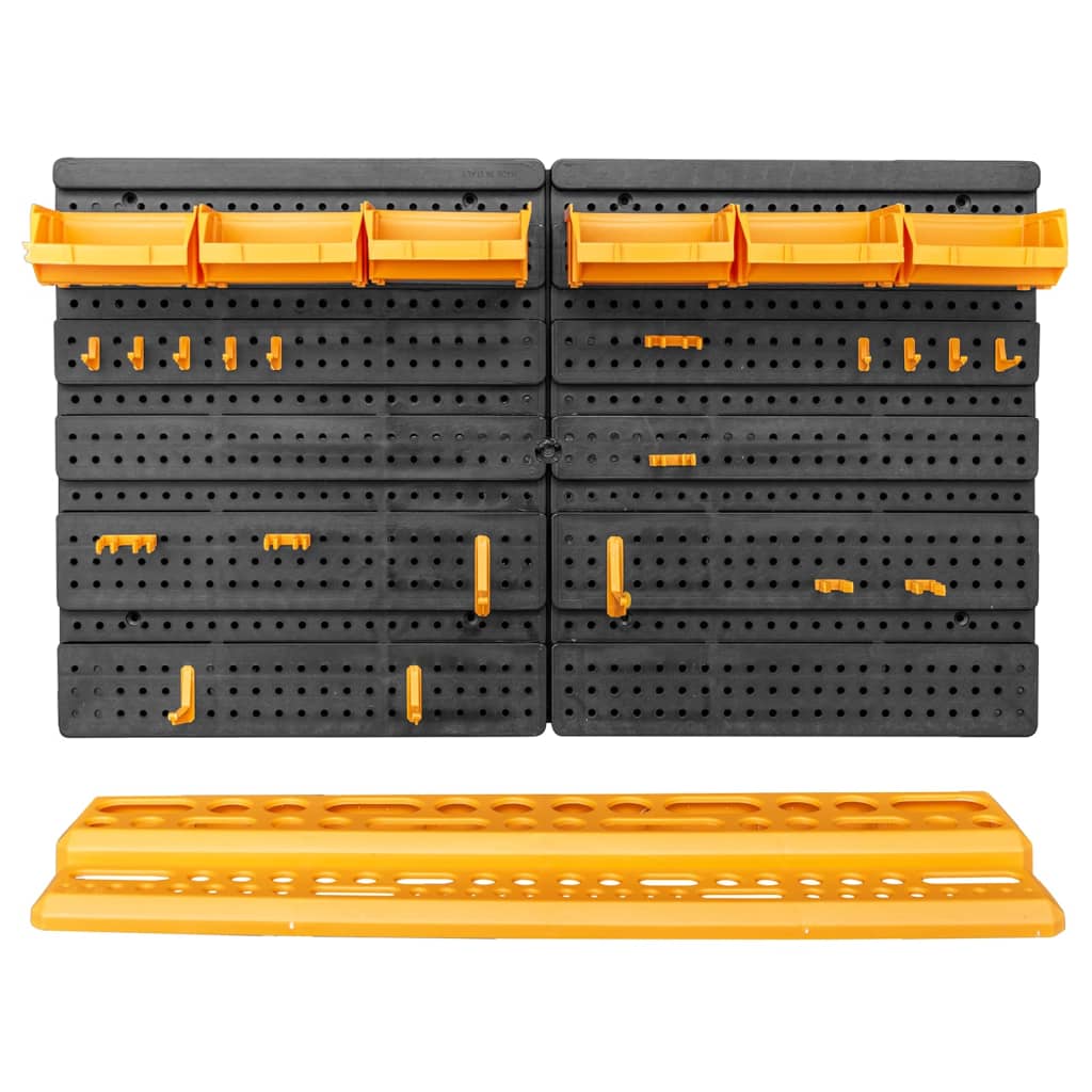 Gereedschapswand 26 gereedschapshouders 646x385 mm polypropeen – afbeelding 3