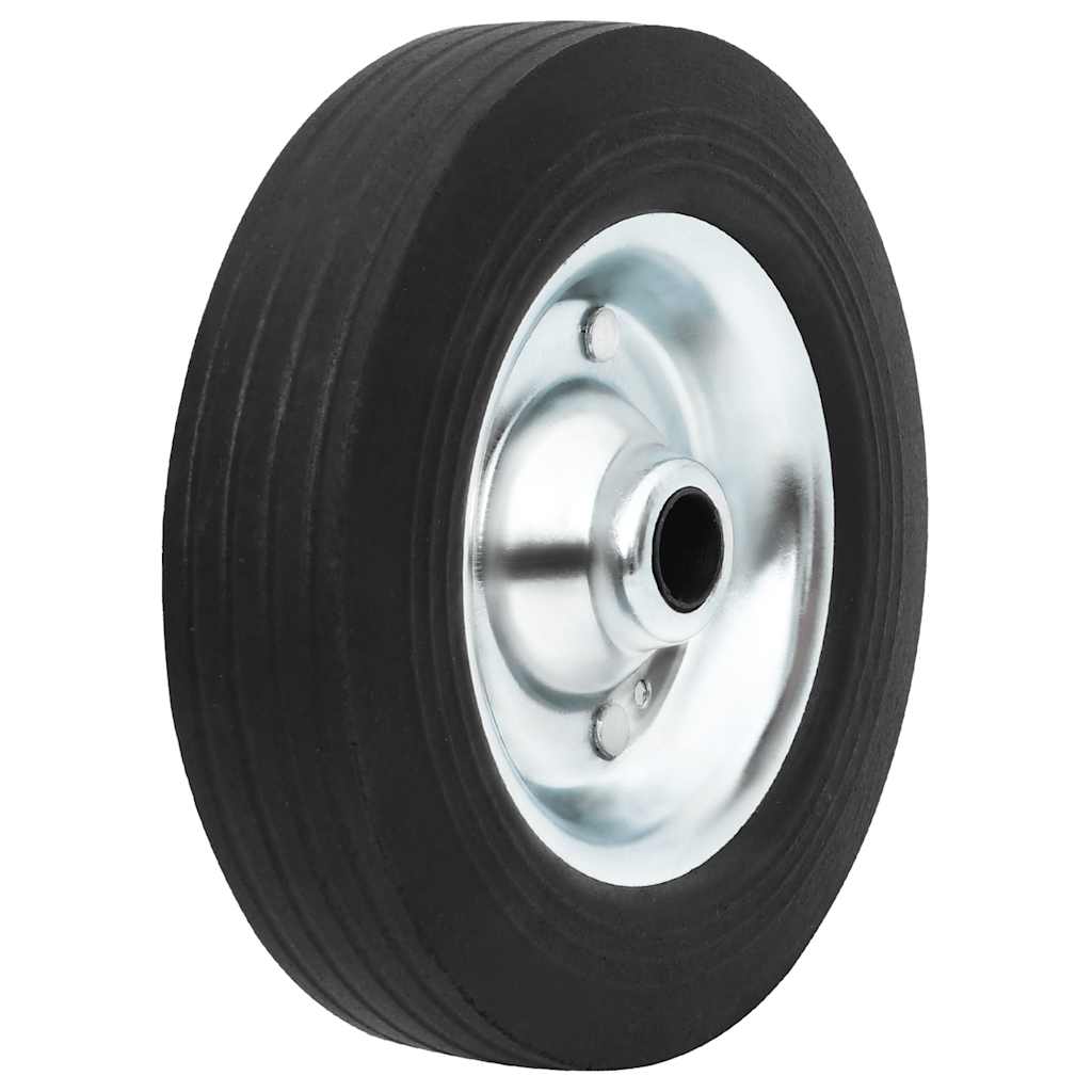 Wiel voor stuurwiel Ø20x5 cm massief rubber en staal