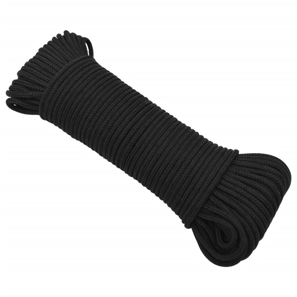 Boottouw 5 mm 250 m polypropeen zwart – afbeelding 2