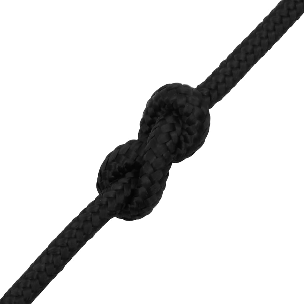 Boottouw 6 mm 250 m polypropeen zwart – afbeelding 5