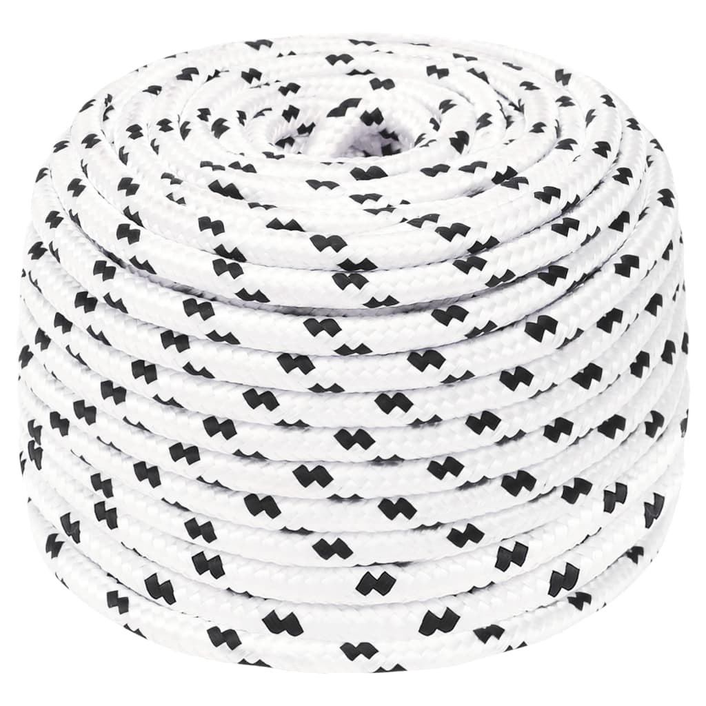 Boottouw gevlochten 6 mmx100 m polyester wit4