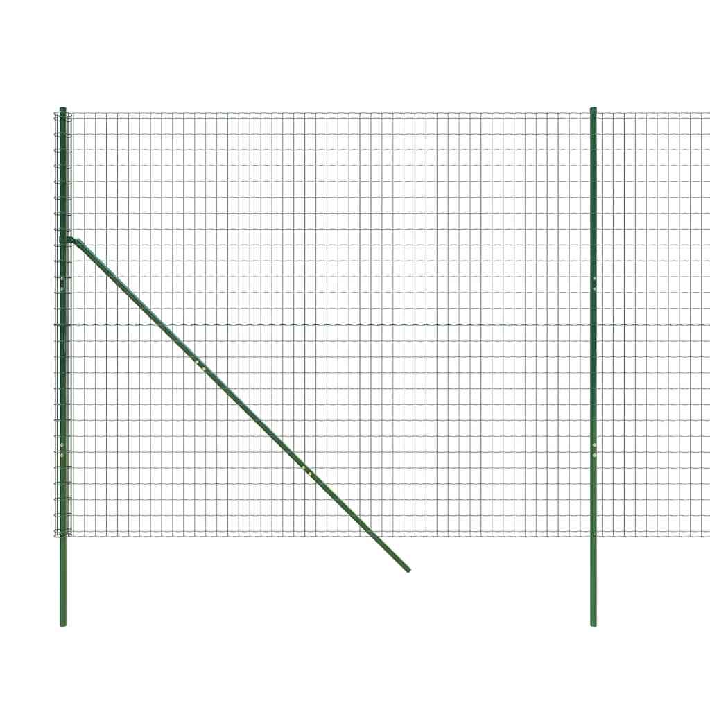 Draadgaashek 2,2x25 m gegalvaniseerd staal groen – afbeelding 5