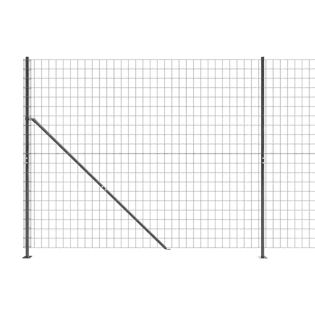 Draadgaashek met flens 1,6x25 m antracietkleurig – afbeelding 4