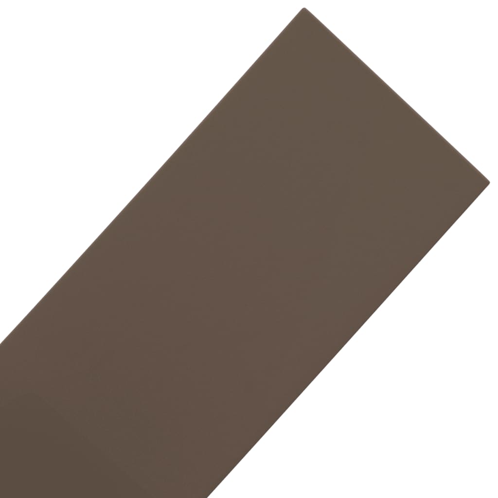Tuinrand 10 m 15 cm polyetheen bruin – afbeelding 5