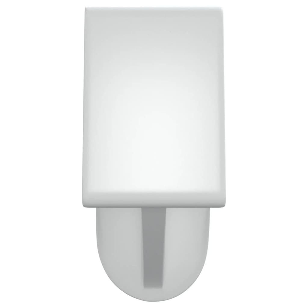 Gordijnrails 2 st 60-105 cm aluminium wit en zilverkleurig – afbeelding 6