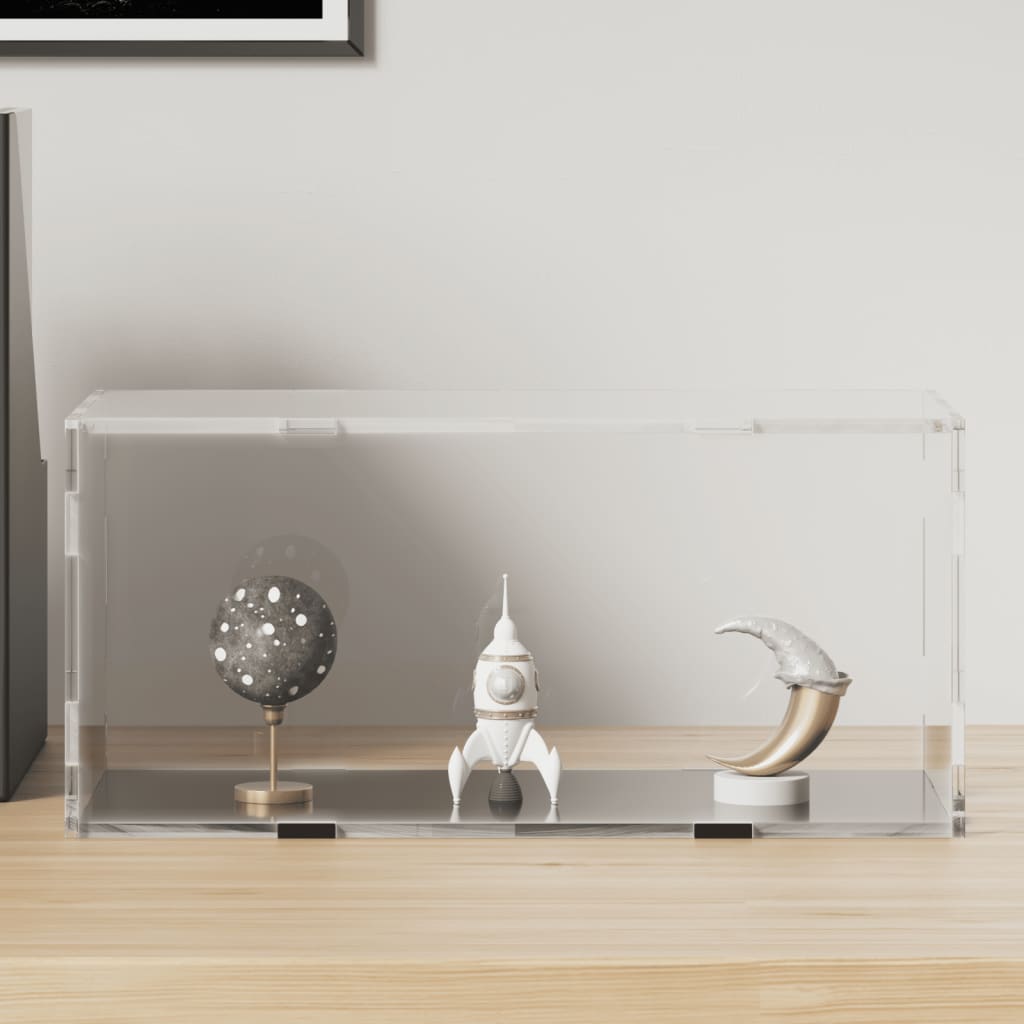 Displaybox transparant 30x15x14 cm acryl