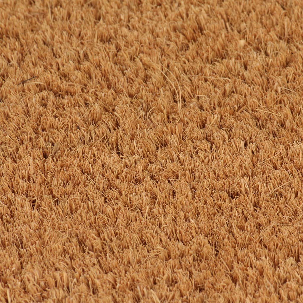 Deurmat 80x100 cm getufte kokosvezel naturel – afbeelding 3