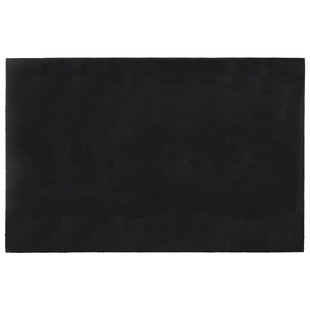 Deurmat 65x100 cm getufte kokosvezel donkergrijs – afbeelding 2