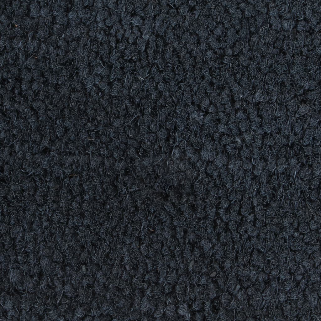 Deurmat 80x100 cm getufte kokosvezel donkergrijs – afbeelding 5