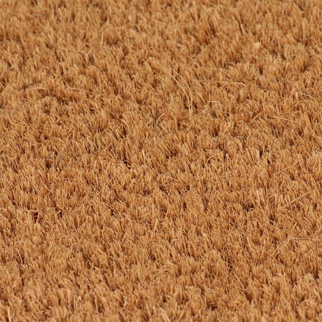 Deurmatten 5 st 40x60 cm getufte kokosvezel naturel – afbeelding 3