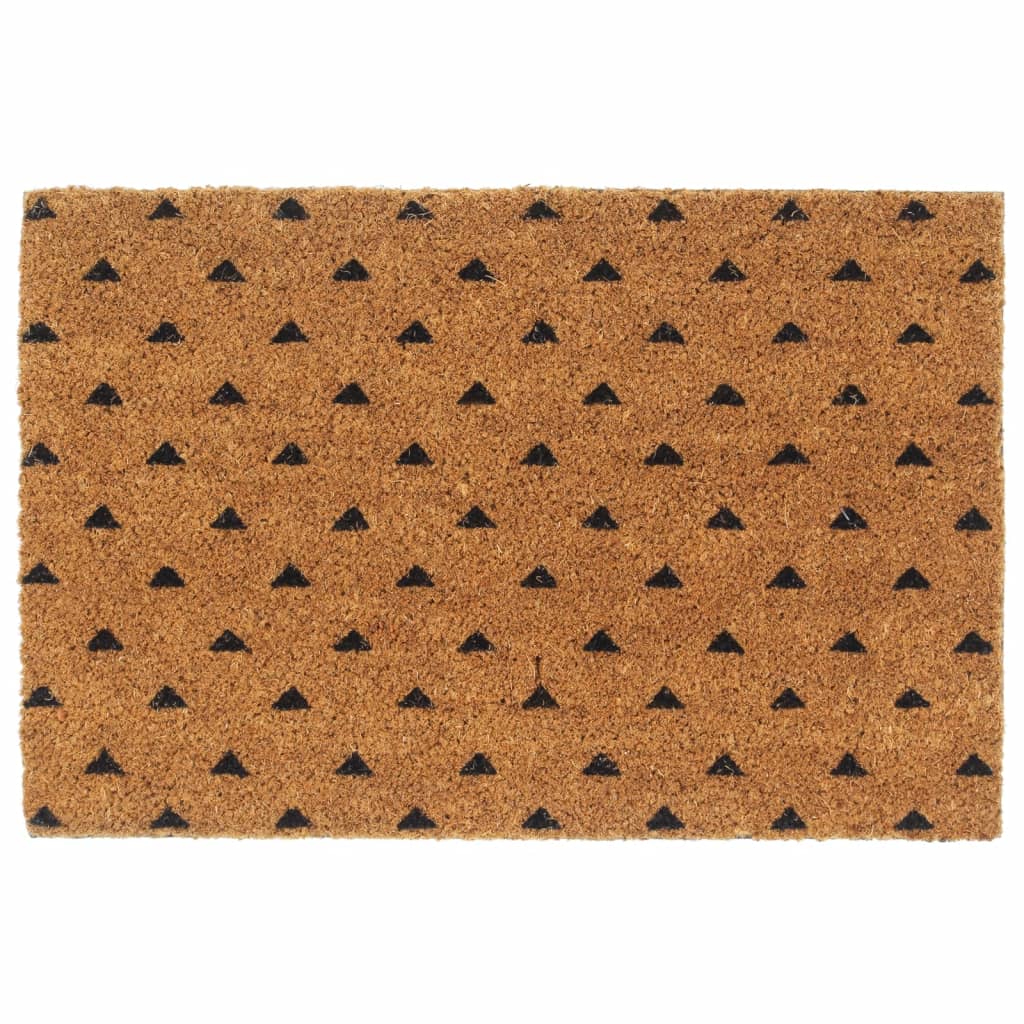 Deurmat 40x60 cm getufte kokosvezel naturel – afbeelding 1