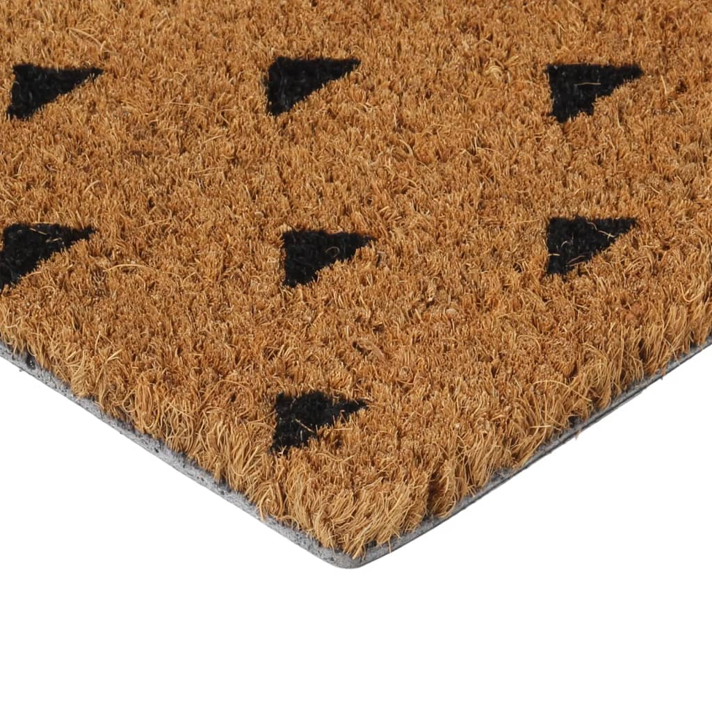 Deurmat 40x60 cm getufte kokosvezel naturel – afbeelding 3