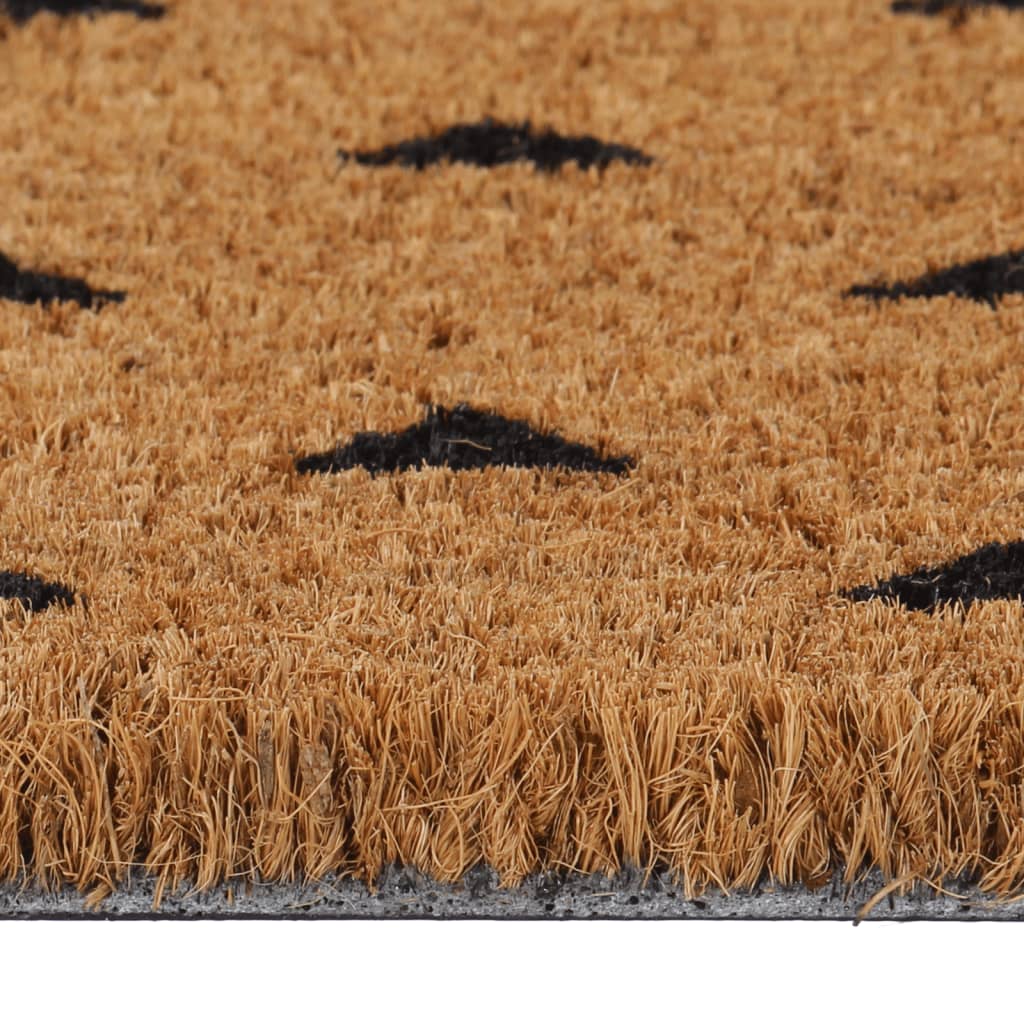 Deurmat 40x60 cm getufte kokosvezel naturel – afbeelding 4