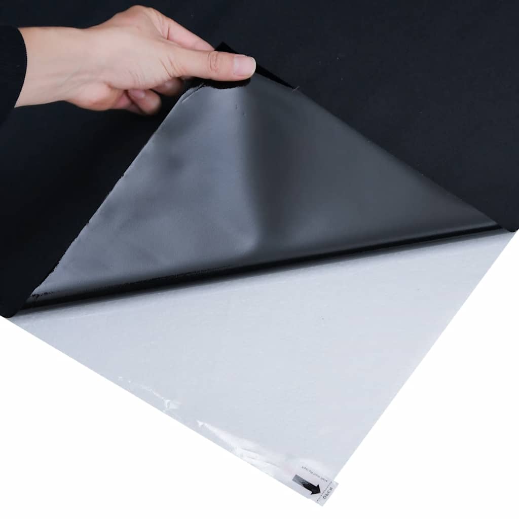 Raamfolie statisch matzwart 45x500 cm PVC – afbeelding 5