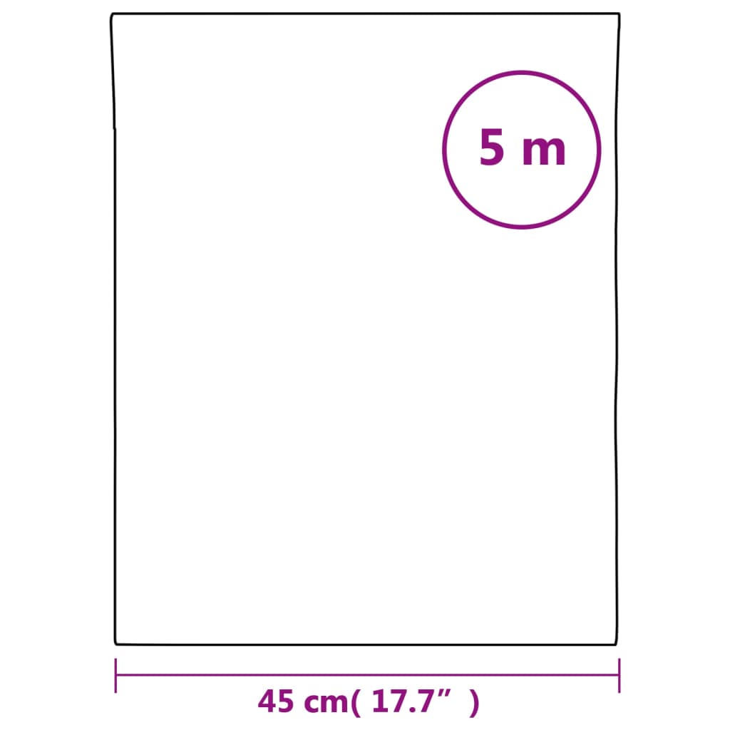 Raamfolie statisch matzwart 45x500 cm PVC – afbeelding 7