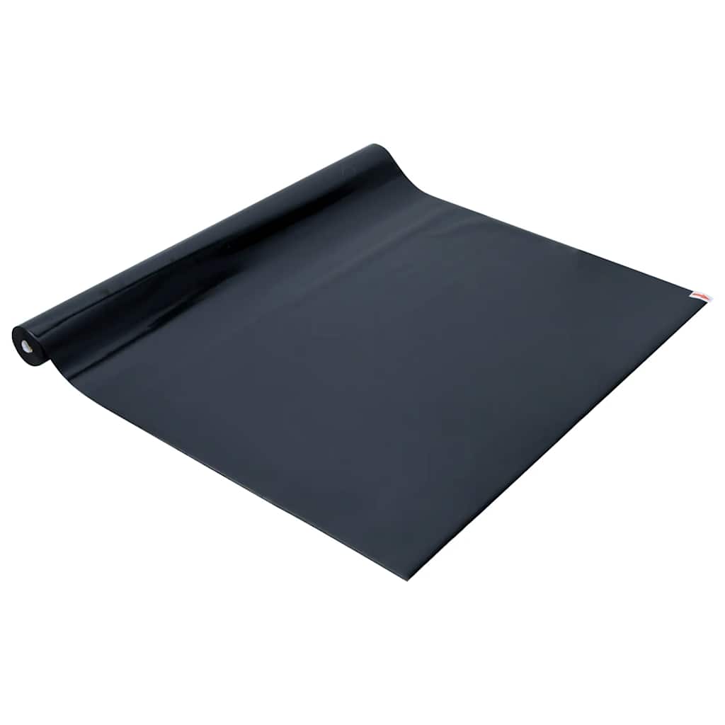 Raamfolie statisch matzwart 45 x 1000 cm PVC – afbeelding 4