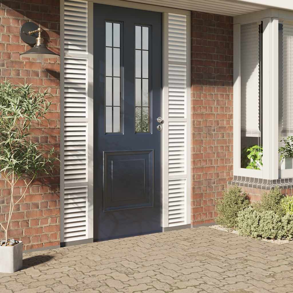 Raamfolie strepenpatroon mat 90x500 cm PVC – afbeelding 2