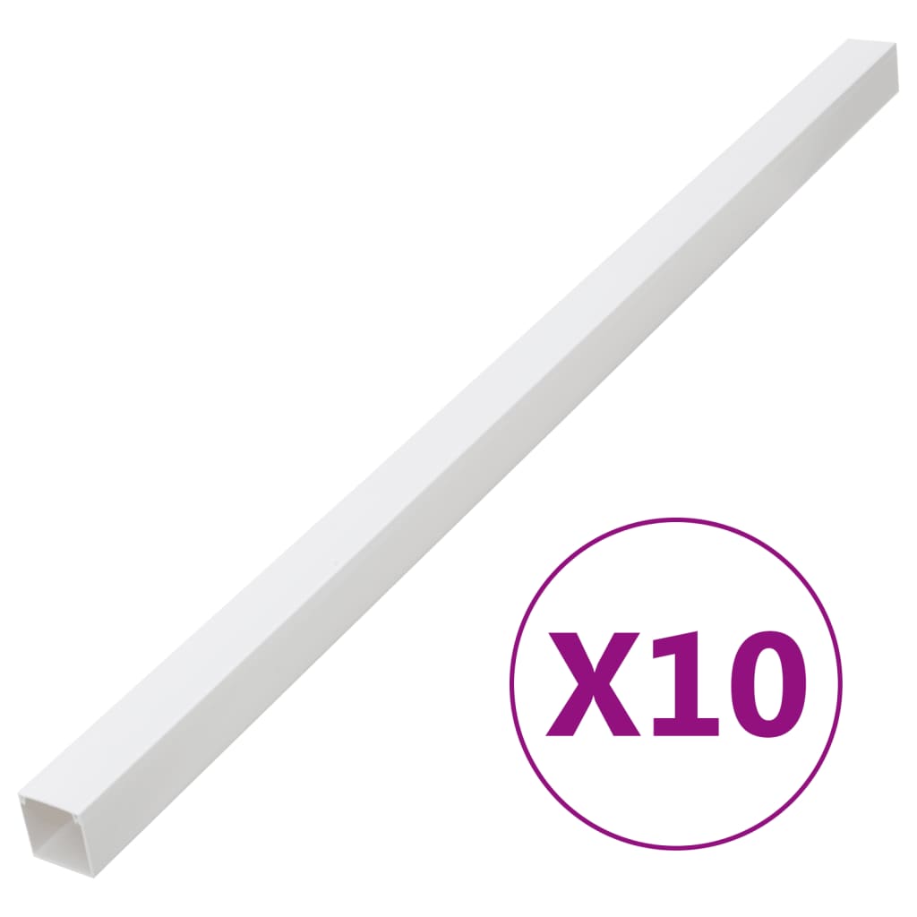 Kabelgoot 60x60 mm 10 m PVC