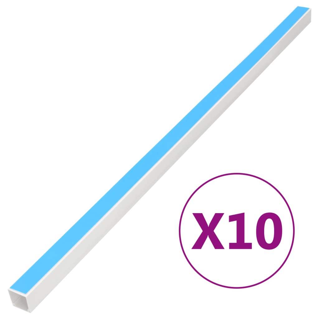 Kabelgoot zelfklevend 40x25 mm 10 m PVC