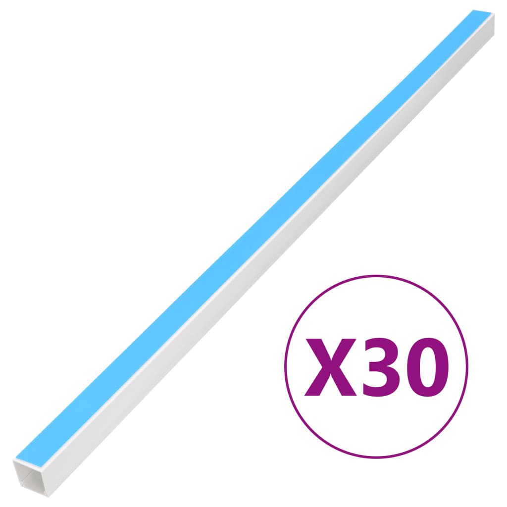 Kabelgoot zelfklevend 25x16 mm 30 m PVC – afbeelding 1