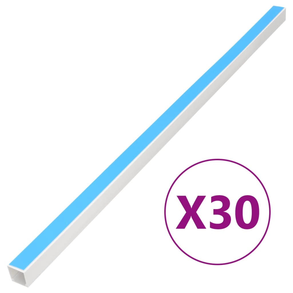 Kabelgoot zelfklevend 40x25 mm 30 m PVC – afbeelding 1