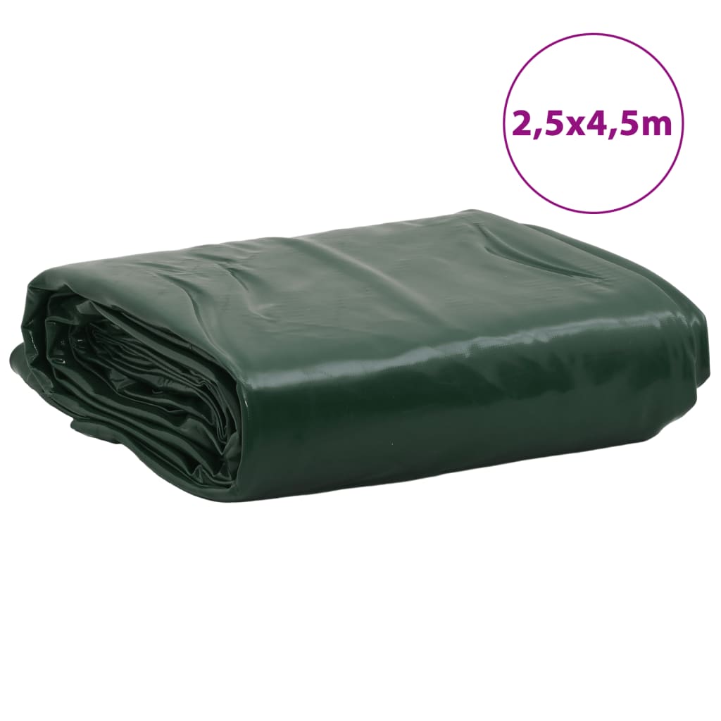 Dekzeil 650 g/m² 2,5x4,5 m groen – afbeelding 8