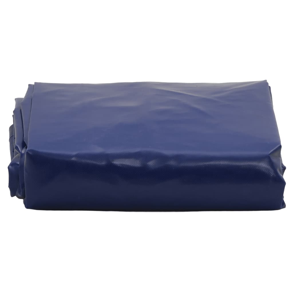 Dekzeil 650 g/m² 1,5x2 m blauw – afbeelding 2