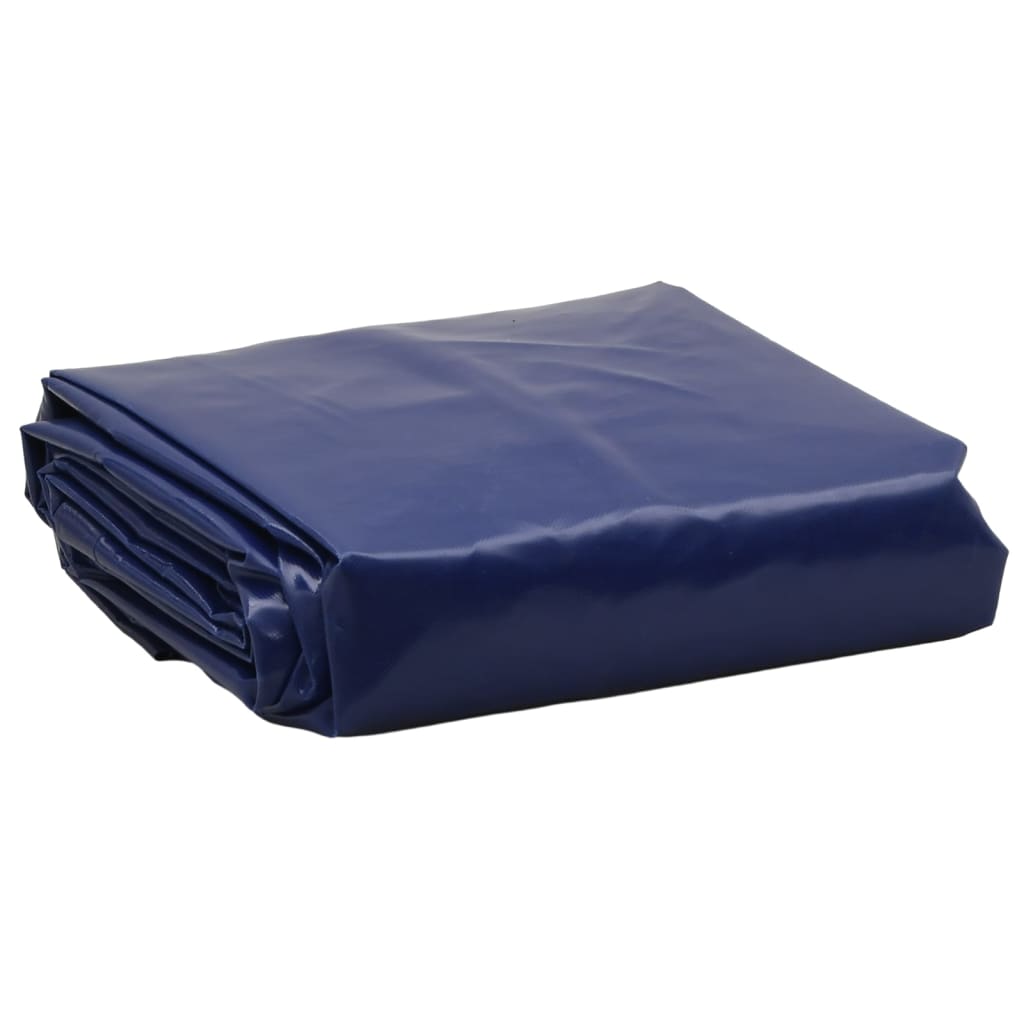Dekzeil 650 g/m² 5x5 m blauw – afbeelding 1