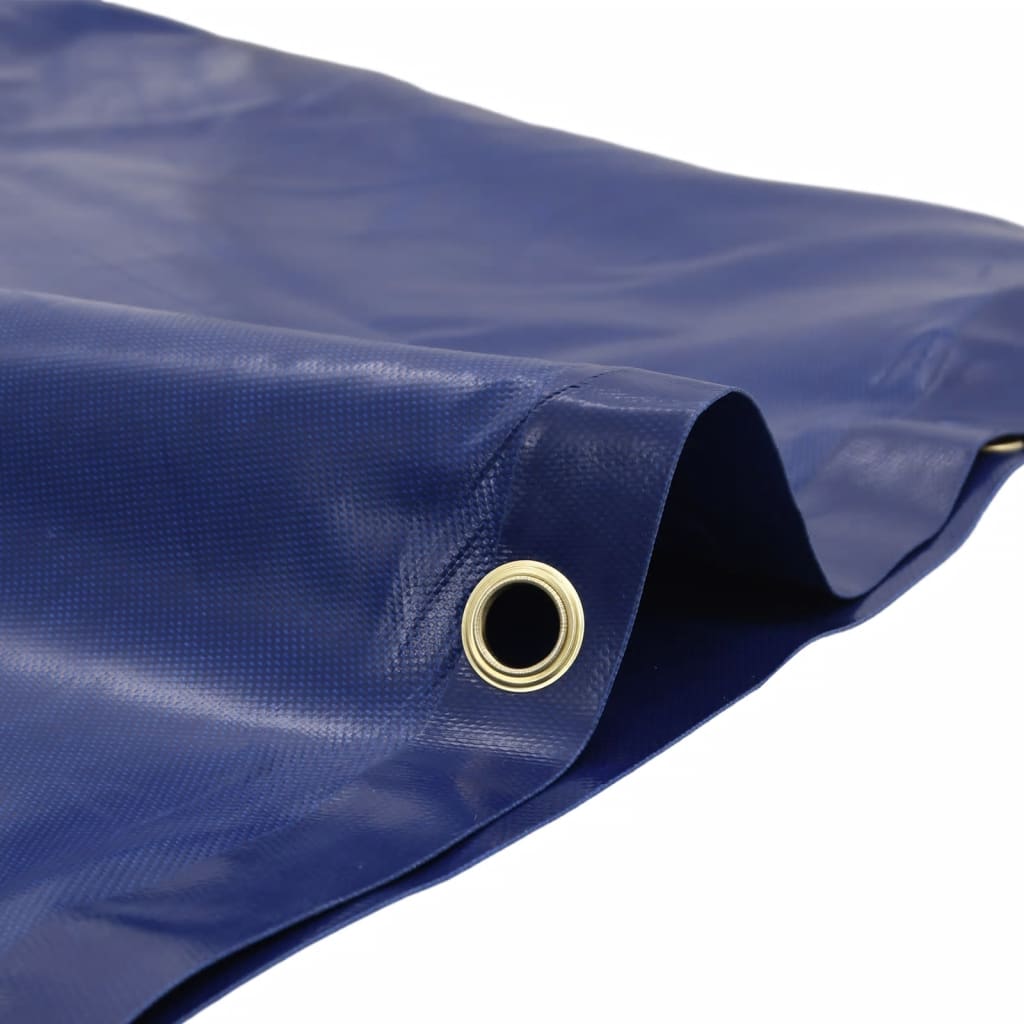 Dekzeil 650 g/m² 5x5 m blauw – afbeelding 4