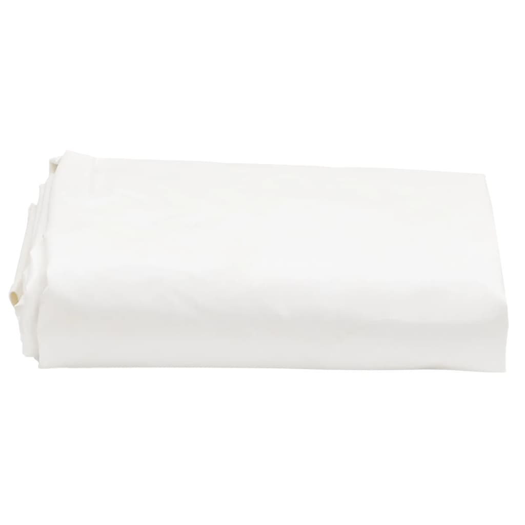 Dekzeil 650 g/m² 1x2,5 m wit – afbeelding 2